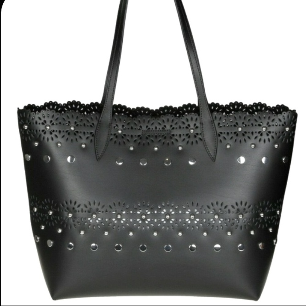Black Leather Handbag